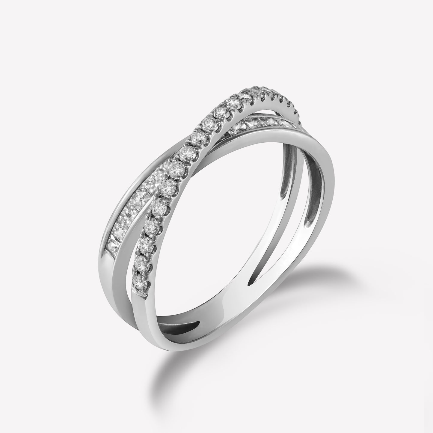 Galaxy White Gold Diamond Ring